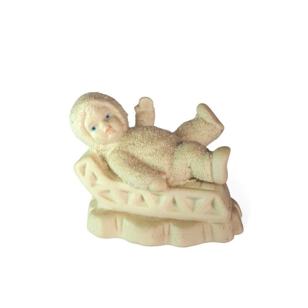 Department 56 Snowbabies Sledding on Back Retired‎
